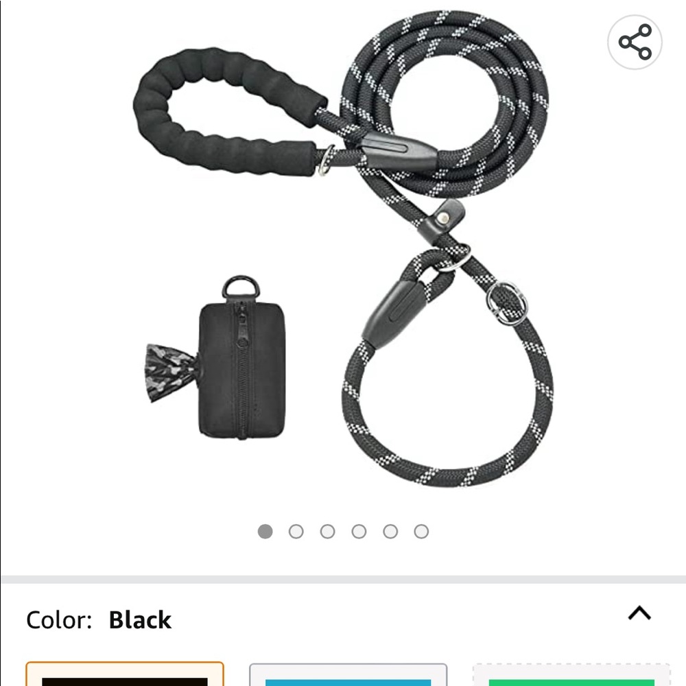 2x 20$ Dog leash 6ft medium leash
